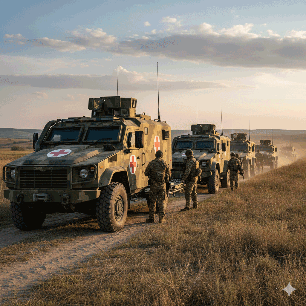 броньовані санітарні машини (збір ЗСУ)