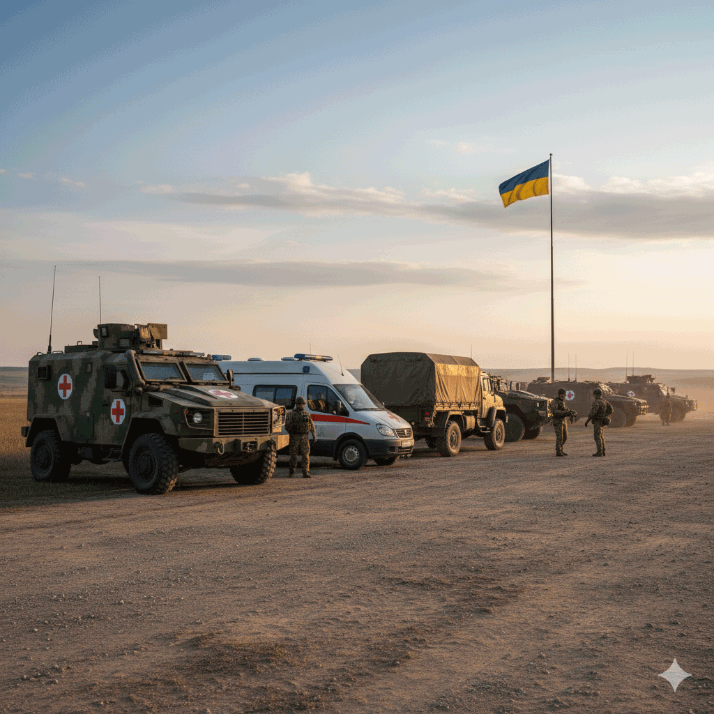 санітарний евакуаційний транспорт (допомога ЗСУ)