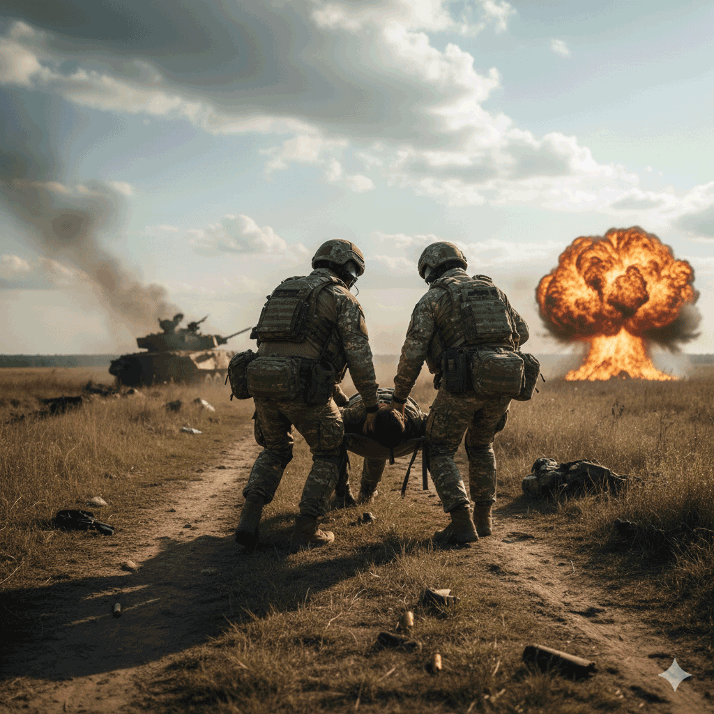 спасіння поранених (збір ЗСУ)