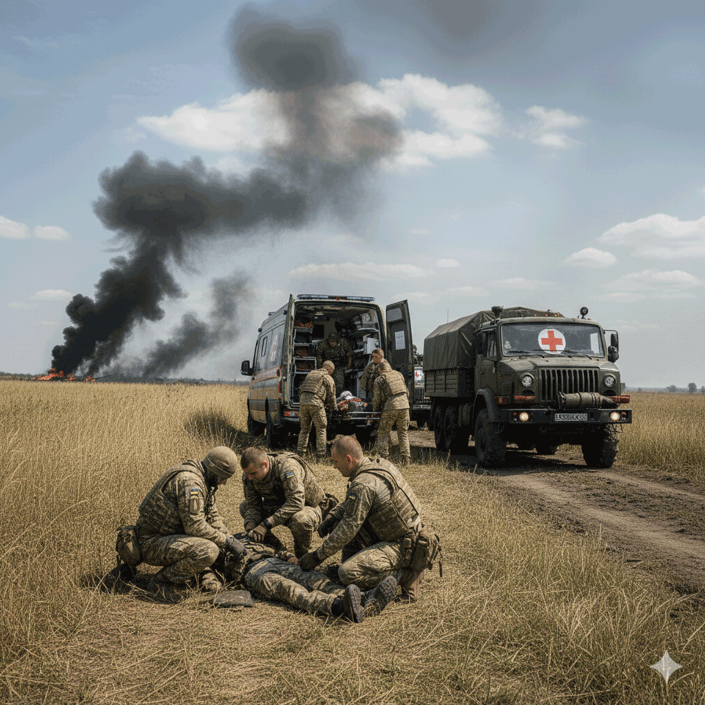 система евакуації поранених (допомога ЗСУ)